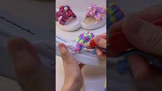 Crochet knitting shoes handmade [upl. by Brittney]