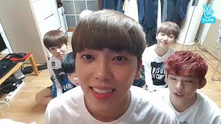 170718 온앤오프 ONF FIRST OFFICIAL V LIVE BROADCAST [upl. by Leaj]