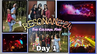 RESONANZ24  Cultural Fest Of NSUT  Unforgettable Moments [upl. by Aneba]