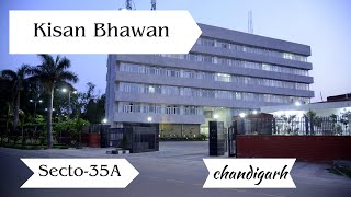 Kisan bhawan sector35A chandigarh  best place to stay in chandigarh [upl. by Joselyn831]