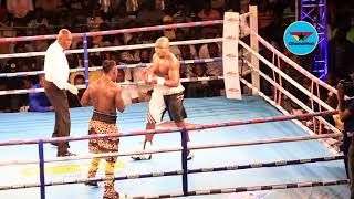 Bukom Banku vs Bastie Samir  Round 4 [upl. by Aneelas]