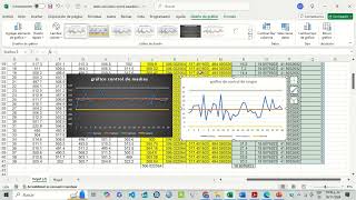 EXCEL 365 COMO HACER UN GRAFICO DE CONTROL X  R  EXPLICACION PASO A PASO [upl. by Opportina]