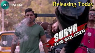 Surya The Soldier Hindi Dubbed Full Movie  Allu Arjun  Releasing Today [upl. by Eldora]