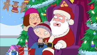 Meg sits on Santas lap  Family Guy [upl. by Sundstrom13]