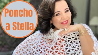 💥 Come Fare Questo PONCHO O MANTELLO AllUncinetto Molto Facile  Uncinettando con Laura Cepeda 💥 [upl. by Ecinhoj]