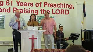 Dagenhart Family singing at Taylorsville Baptist Camp Meeting June 21 2024 [upl. by Ajiat]