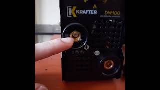 soldadora inverter Krafter DW100 [upl. by Liag892]