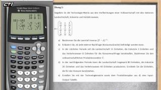 Leontief Modell  Mehrstufige Prozesse  Matrizenrechnung ★ Übung 2 ALLE Lösungsschritte [upl. by Vrablik]