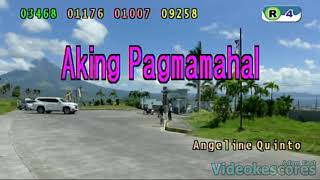 Angeline Quinto  Aking Pagmamahal KaraokeLyricsInstrumental [upl. by Misa850]