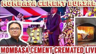 FINAL ASHES 😭😭 STEP BY STEP CREMATION OF MOMBASA CEMENT [upl. by Deehan]