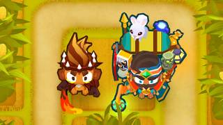 Is 2 Tower CHIMPS Possible WITHOUT Harvesting Bloons TD 6 [upl. by Higgins]