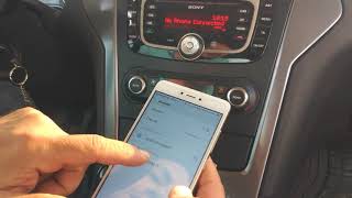 Ford Mondeo  Arabaya bluetooth Bağlantısı [upl. by Gabor]