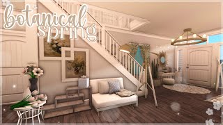 Bloxburg  Botanical Spring Family Home  Roblox  House Build [upl. by Lodmilla197]