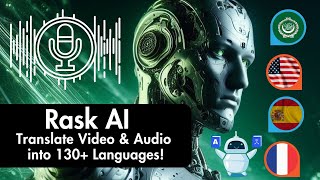 Rask AI Translate Video and Audio into 130 Languages [upl. by Gnem]