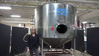 DCI Stainless Steel Dimple Jacketed Process Tank Demonstration [upl. by Yael]