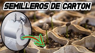 🔴🔴 CóMo Hacer Un SEMILERO CASERO  Almácigos caseros  Semilleros de tomates y piminetos [upl. by Dorolisa]