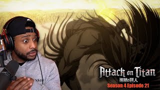 Ending The Cycle  Attack On Titan Season 4 Episode 21  Reaction [upl. by Simpkins]