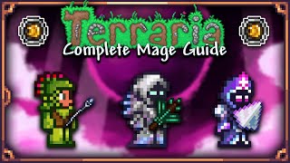 COMPLETE Mage Guide for Terraria 144 [upl. by Airtal]