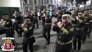 Killcluney Volunteers FB  Castlederg Young Loyalists FB Parade 2024 [upl. by Bumgardner]