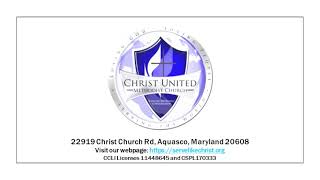 Christ UM Church Aquasco MD Live Stream  October 06 2024 [upl. by Ferde]