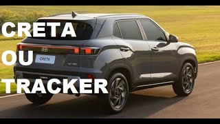 CHEVROLET TRACKER 2025 OU NOVO HYUNDAI CRETA 2025 [upl. by Seaman]