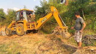 Watch This Backhoe Transform Dirt into a Trench  Backhoe  JCB  Trackhoe [upl. by Merton]