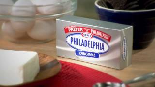 New York Style Cheesecake Recipe  PHILADELPHIA Cream Cheese [upl. by Jeraldine]