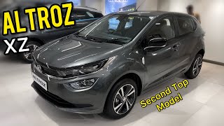 Tata Altroz XZ 2023 🔥 Altroz Second Top Model Review 🔥 Price Features Specs amp All Details [upl. by Ahsyla782]