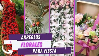 🌸🌺 Top 5 Mejores Arreglos de Flores para Fiestas Ideas Elegantes y Creativas [upl. by Holland]