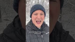 BeforeCast Cameron Hopman enjoys Wisconsins first winter event of the season [upl. by Eldora857]