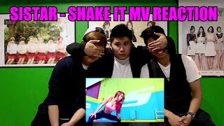 SISTAR씨스타  SHAKE IT MV REACTION FUNNY FANBOYS [upl. by Irma]