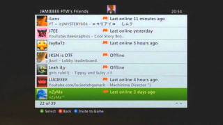 Nice Friends List Xbox 360 [upl. by Carver]