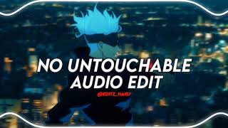 No untouchable untouchable  Meghan Trainor edit audio [upl. by Airom89]