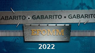 GABARITO EFOMM 2022  ProMilitares [upl. by Abner]