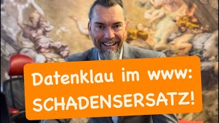 Was oft passiert Datenklau auf Sozialen Netzwerken Können SIE Schaden ersetzt begehren Ja [upl. by Noland]