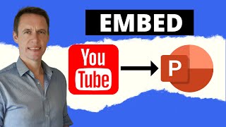 How to insert a YouTube Video into a PowerPoint Slide [upl. by Ontina]