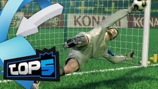 Top 5 Los mejores videojuegos de futbol [upl. by Ayeki612]