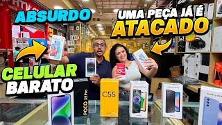 Celular Uma Peça já é Atacado Preço muito bom na Galeria Pagé [upl. by Dewitt]