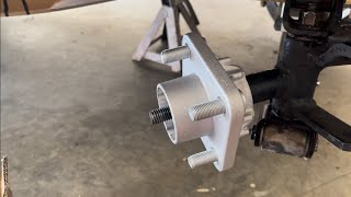 2009 Club Car Precedent  Wheel Hub Assembly Replacement [upl. by Enimsay]