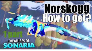 Norskogg How to get Creatures of Sonaria Winter Event Part 1 [upl. by Tri]