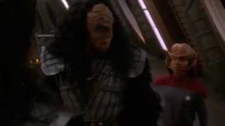 DS9 Nog quotarrestsquot Martok Blaze of Glory [upl. by Zetta171]