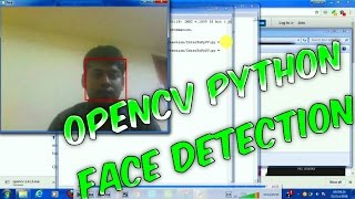 OpenCV Face Detection  How to setup OpenCV with python and Write a face detection program [upl. by Aynnat697]