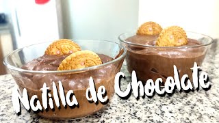 Natilla de Chocolate  Locos por las carnes [upl. by Rechaba]