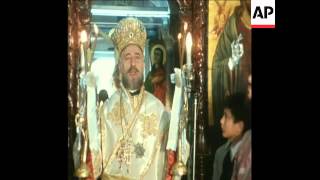 SYND 12373 PRESIDENT MAKARIOS HOLDS MASS [upl. by Shirline]