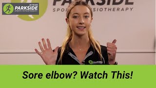 How Physio can help your quotTennisquot Elbow [upl. by Asi565]