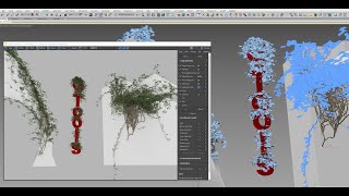 Maxscript Ivy Generator [upl. by Ahsert]