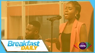 Mzvee  Bend Down amp Sing My name Acoustic on Breakfast Daily [upl. by Avahc]