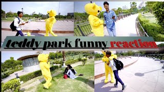 teddy park funny reaction  public reaction [upl. by Llerrehs]