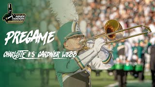 The Pride of Niner Nation Marching Band 2024  Pregame  Charlotte vs GardnerWebb [upl. by Satterfield]