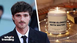 Saltburn Inspired Jacob Elordis Bathwater CANDLE Goes Viral [upl. by Philis]